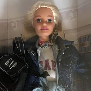 Barbie Gap Doll w Black HAT has Gap Decal, Black Backpack has Gap Decal, Pair Gap Blue Jeans, & More (1996)