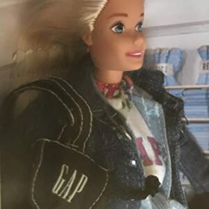 Barbie Gap Doll w Black HAT has Gap Decal, Black Backpack has Gap Decal, Pair Gap Blue Jeans, & More (1996)