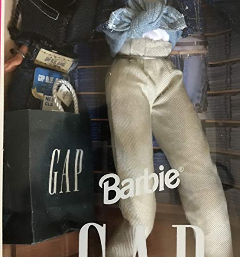 Barbie Gap Doll w Black HAT has Gap Decal, Black Backpack has Gap Decal, Pair Gap Blue Jeans, & More (1996)