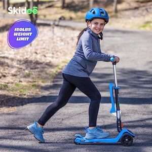 Kick Scooters for Kids Ages 3-5 (Suitable for 2-12 Year Old) Adjustable Height Foldable Scooter Removable Seat, 3 LED Light Wheels, Rear Brake, Wide Standing Board, Outdoor Activities for Boys/Girls