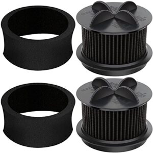 2 replacement foam & filter compatible for style 9, 10 & 12,replace part # 2031085es, 203108532065,2031183,32064 & 32065