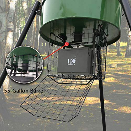 Highwild Varmint Cage Feeder Guard for 30/55 Gallon Barrel