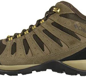 Columbia Mens Redmond V2 Mid Waterproof Hiking Shoe, Brown, 10 US