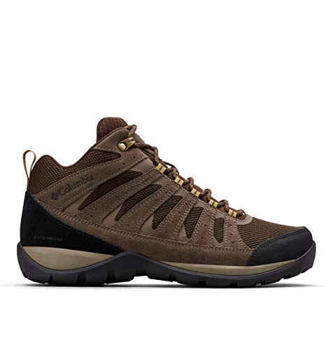 Columbia Mens Redmond V2 Mid Waterproof Hiking Shoe, Brown, 10 US