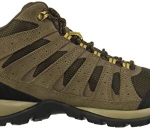 Columbia Mens Redmond V2 Mid Waterproof Hiking Shoe, Brown, 10 US