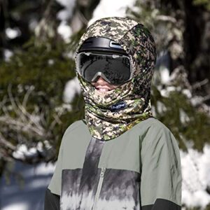 BLACKSTRAP Team Hood Balaclava Face Mask, Dual Layer Cold Weather Headwear for Men and Women, Navy