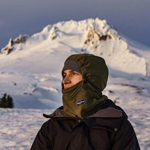 BLACKSTRAP Team Hood Balaclava Face Mask, Dual Layer Cold Weather Headwear for Men and Women, Navy