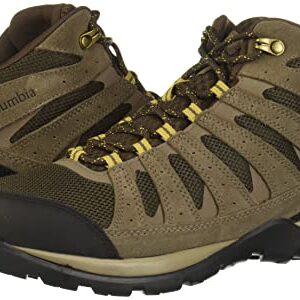 Columbia Mens Redmond V2 Mid Waterproof Boot Hiking Shoe, Brown, 10.5 US