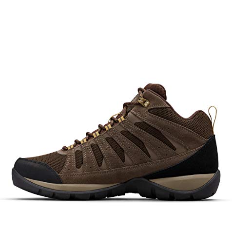 Columbia Mens Redmond V2 Mid Waterproof Boot Hiking Shoe, Brown, 10.5 US