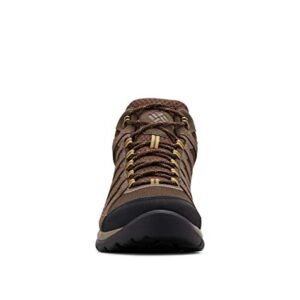 Columbia Mens Redmond V2 Mid Waterproof Boot Hiking Shoe, Brown, 10.5 US