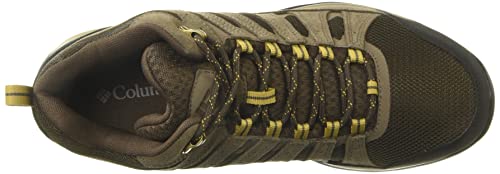 Columbia Mens Redmond V2 Mid Waterproof Boot Hiking Shoe, Brown, 10.5 US