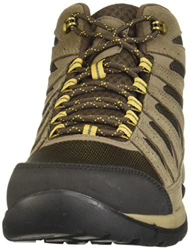 Columbia Mens Redmond V2 Mid Waterproof Boot Hiking Shoe, Brown, 10.5 US