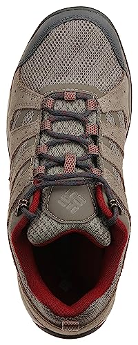 Columbia Women's Redmond V2 Waterproof, Pebble/Beet, 9