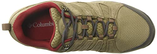 Columbia Women's Redmond V2 Waterproof, Pebble/Beet, 9