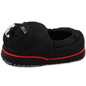 Josmo Kids Star Wars Darth Vader Toddler Boy's Plush A-Line Slippers with 3D Head (11-12 M US Little Kid, Black)