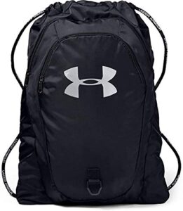 under armour adult undeniable 2.0 sackpack , black (001)/silver , one size fits all
