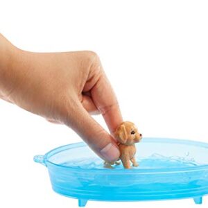 Barbie Doll/Pets - Puppy Bath Time playset