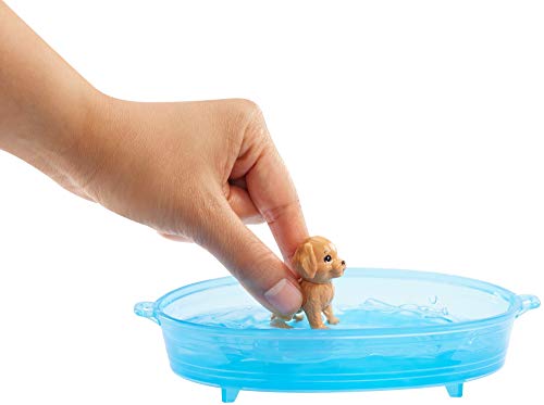 Barbie Doll/Pets - Puppy Bath Time playset