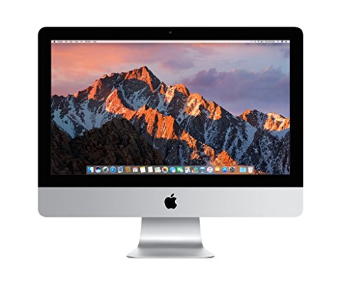 Apple iMac MNDY2LL/A 21.5 Inch, 3.0GHz Intel Core i5, 8GB RAM, 1TB HDD, Silver (Renewed), macOS High Sierra