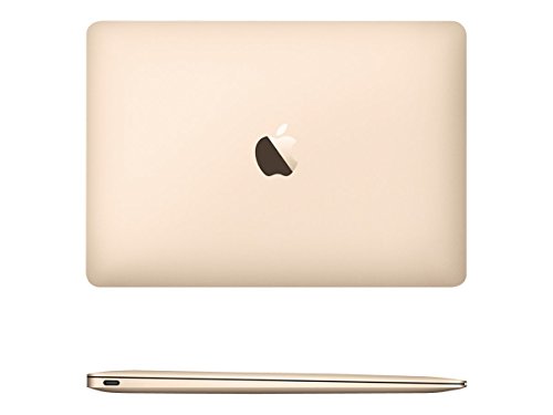 Apple MacBook MK4N2LL/A 12-Inch Laptop with Retina Display (Gold, 512 GB) OLD VERSION (Refurbished)