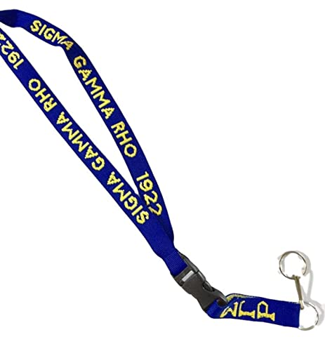 Sigma Gamma Rho Woven Lanyard