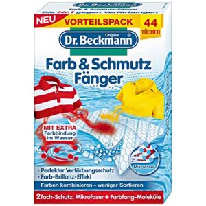 dr.beckmann farb & schmutz fanger/color catcher sheets xl pack: 44 sheets