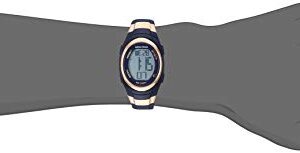 Armitron Sport Women's Quartz Sport Watch with Resin Strap, Blue, 11.8 (Model: 45/7034RNV)