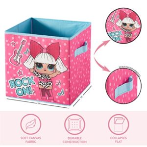 Idea Nuova LOL Surprise Set of 2 Durable Storage Cubes with Handles