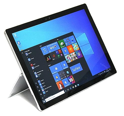 Microsoft Surface Pro 4 Intel i5-6300U X2 2.4GHz 256GB 8GB 12.3in, Silver (Renewed)