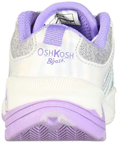 OshKosh B'Gosh Baby-Girl's SYMPSON Sneaker, Light Grey, 8