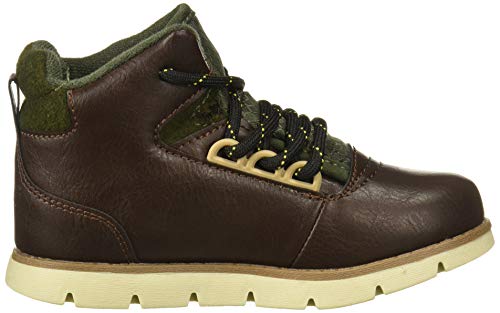 OshKosh B'Gosh Boys' Alder Ankle Boot, brown, 4 M US Toddler