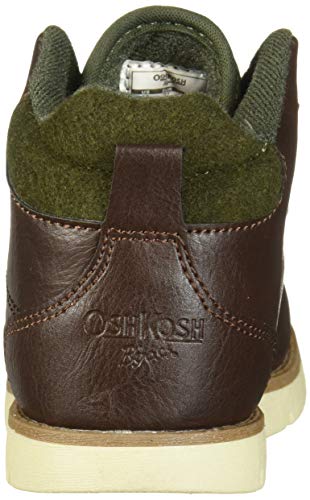 OshKosh B'Gosh Boys' Alder Ankle Boot, brown, 4 M US Toddler