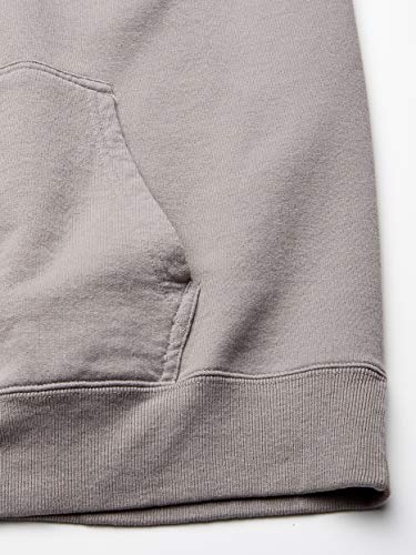 Hanes Men's Comfortwash Garment Dyed Hoodie Sweatshirt, Concrete Gray, X Large