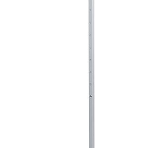 SSWBasics White Adjustable Single Costumer (Adjustable from 48" to 72")