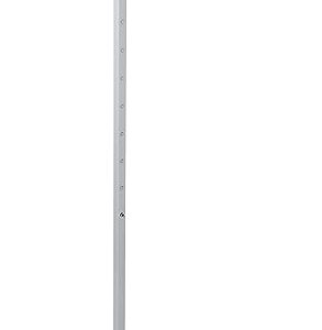 SSWBasics White Adjustable Single Costumer (Adjustable from 48" to 72")