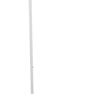 SSWBasics White Adjustable Single Costumer (Adjustable from 48" to 72")