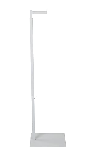 SSWBasics White Adjustable Single Costumer (Adjustable from 48" to 72")