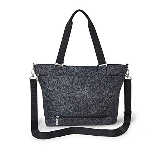 Baggallini womens Avenue Tote Top Handle Handbags, Midnight Blossom, One Size US