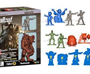 Toynk Fallout Nanoforce Series 1 Army Builder Figure Collection - Boxed Volume 3 | Vault Boy | Power Armor | Deathclaw | Special Edition Collectible Gaming Figures |