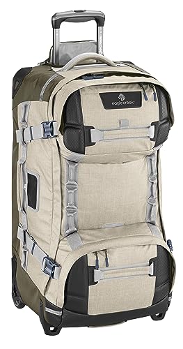 eagle creek ORV 2-Wheel Trunk 30 Ultra Durable Suitcases with Wheels, Expandable Wet/Dry Compartment, Compression Cargo Net, Natural Stone