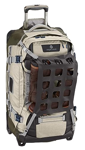 eagle creek ORV 2-Wheel Trunk 30 Ultra Durable Suitcases with Wheels, Expandable Wet/Dry Compartment, Compression Cargo Net, Natural Stone