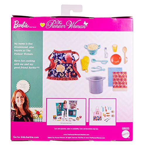 Barbie as Pioneer Woman Ree Drummond Pasta Kitchen Cooking Accessory Set