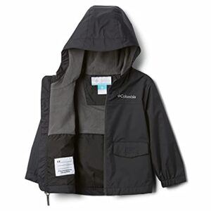 Columbia Youth Boys Rain-Zilla Jacket, Black, XX-Small