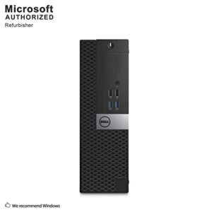 Dell Optiplex 7040 Business SFF Computer Small Tower PC (Intel Core i5-6500, 16GB Ram, 256GB SSD, DVD-RW, WiFi) Win 10 Pro (Renewed)