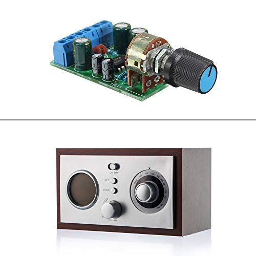 Ximimark DC 1.8-12V TDA2822M Audio Amplifier Board 2.0 Channel Stereo Amp 3.5mm AUX Audio Amplifier Module 2Pcs