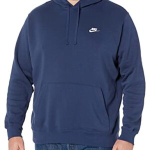 Nike Pull Over Hoodie, Midnight Navy/Midnight Navy/White, XX-Large