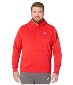 nike pull over hoodie, university red/university red, 4x-large