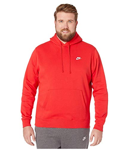 Nike Pull Over Hoodie, University Red/University Red, 4X-Large