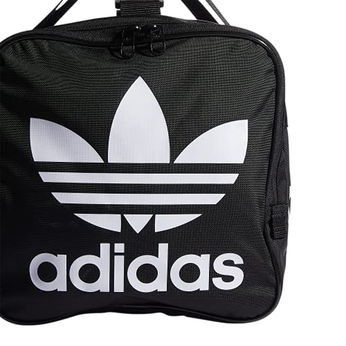 adidas Originals Santiago Duffel Bag, Black/White, One Size