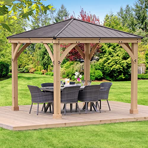 Yardistry 10' x 10' Meridian Gazebo